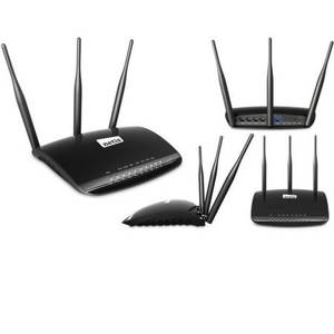Router wireless Netis Router  WIFI G/N300 + LAN x4 3x 5dBi Antena High Power