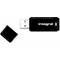 Memorie USB Integral Black 128GB USB 3.0, Snap-on cap design
