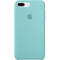 Husa Protectie Spate MMQY2 Sea Silicon Albastru pentru Apple iPhone 7 Plus