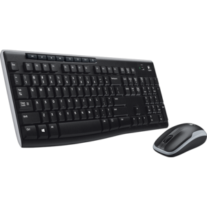 Kit tastatura si mouse Logitech Wireless Desktop MK270 USB 2.0 Negru