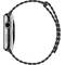 Smartwatch Apple 42mm Stainless Steel Case Storm Grey Leather Loop - Medium