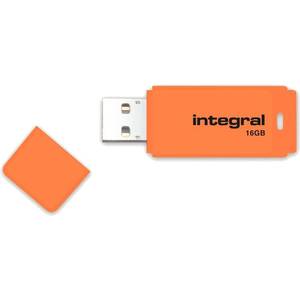 Memorie USB Integral Neon 8GB USB 2.0 Orange