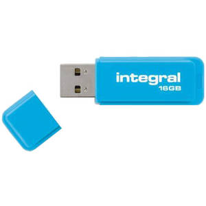 Memorie USB Integral Neon 16GB USB 2.0 Blue