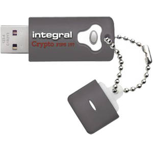 Memorie USB Integral Crypto 4GB USB 3.0 Grey