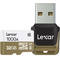 Card Lexar 1000x micro SDHC 32GB  Clasa 10 UHS-II card cu cititor