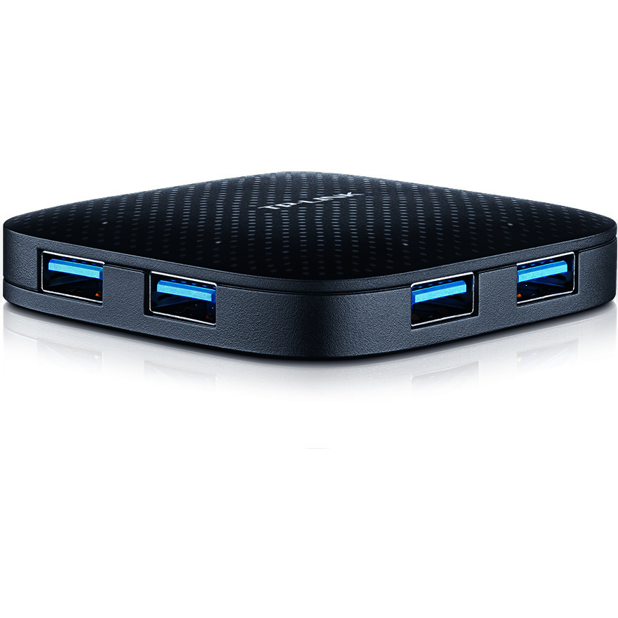Hub USB TP-Link UH400 Black — imaginea 4