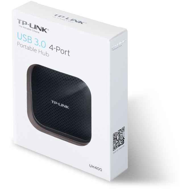 Hub USB TP-Link UH400 Black — imaginea 6