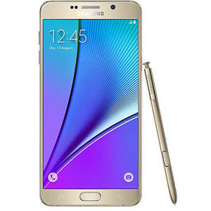 Smartphone resigilat Samsung Galaxy Note 5 32GB Dual SIM Gold
