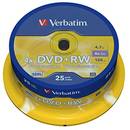 DVD+RW 4.7GB Viteza 4x Spindle 25 Bucati