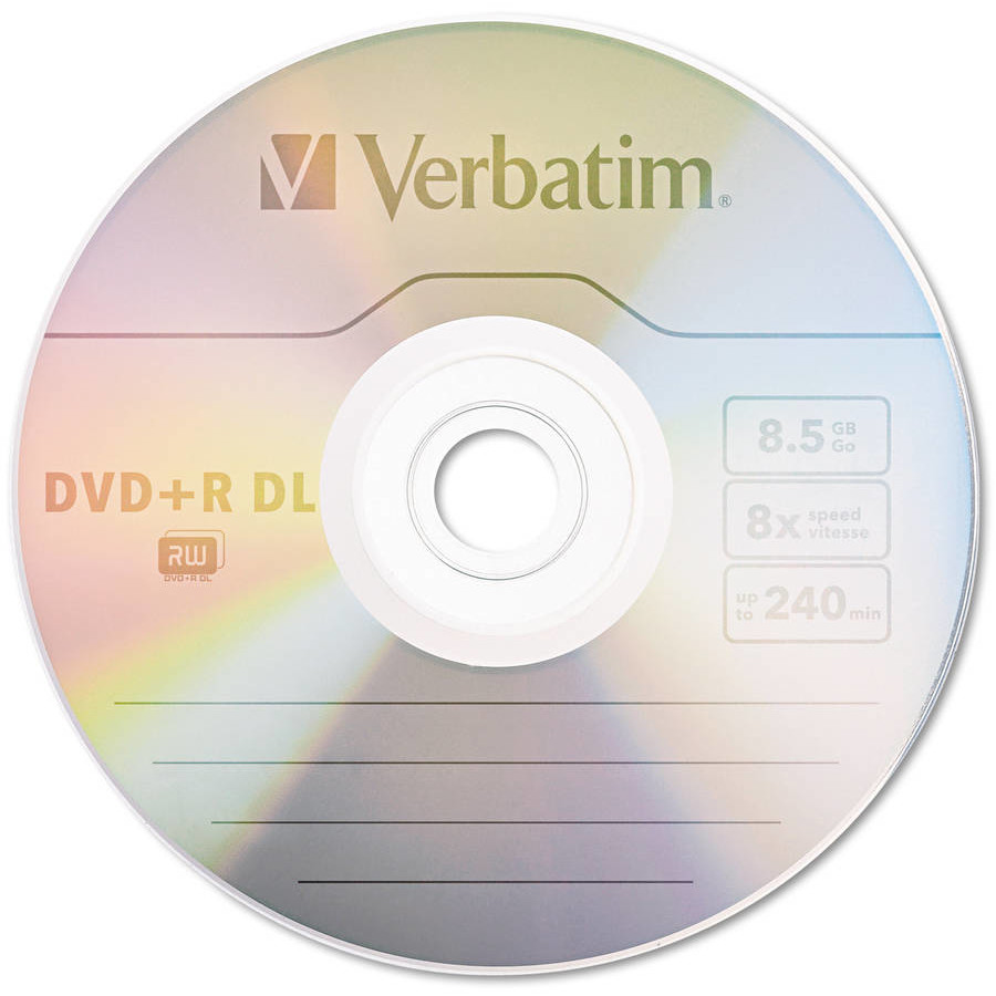 Mediu optic DVD+R DL 8.5GB 8x Argintiu mat
