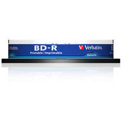 Mediu optic Verbatim BD-R SL Datalife 6X 25GB 10 bucati