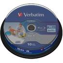 Mediu optic Verbatim BD-R SL Datalife 6X 25GB 10 bucati