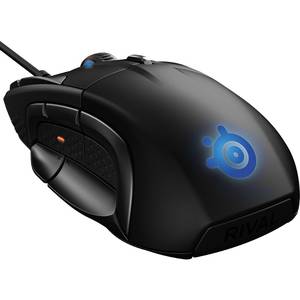 Mouse SteelSeries Rival 500 Black Gaming 16000 dpi negru