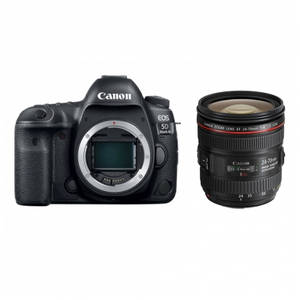 Aparat foto DSLR Canon EOS 5D Mark IV 30.4 Mpx Full frame Kit EF 24-70mm F4 IS L