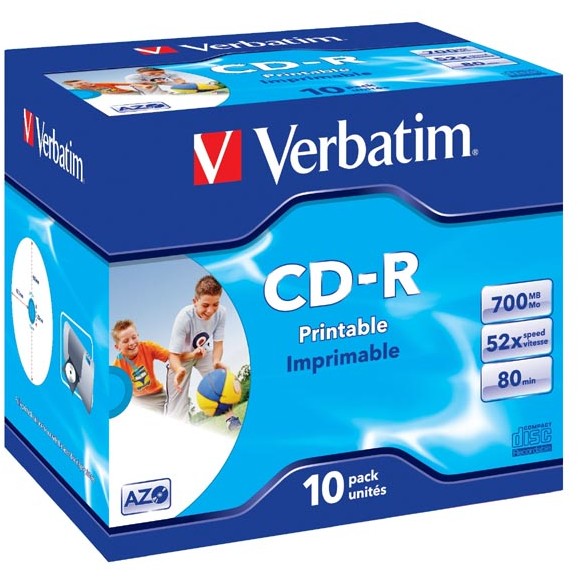 Mediu optic BLANK CD-R Datalife Plus 52X 700MB 10 bucati