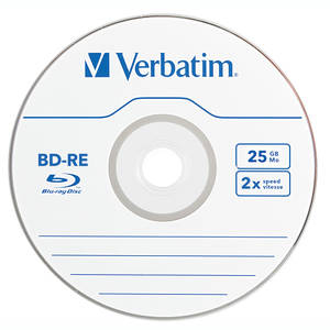 Mediu optic Verbatim BD-RE Single Layer 2x 25 GB