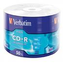 Mediu optic Verbatim CD-R 52X 700MB 50PK SHRINK