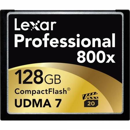 Card Lexar Professional CF Card 128GB 800x UDMA 7