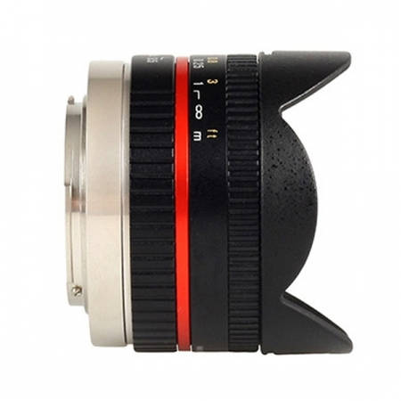 Obiectiv Samyang 7.5mm 1:3.5 UMC Fisheye Black montura Micro Four Thirds