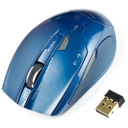 Mouse E-Blue Arco 2 Blue