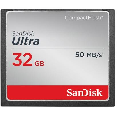 Card Sandisk Ultra CF 32GB - card de memorie 50MB/s