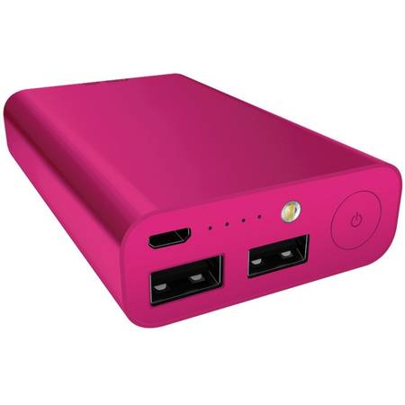 Acumulator extern ASUS ZenPower - Incarcator portabil universal, 10050 mAh, roz