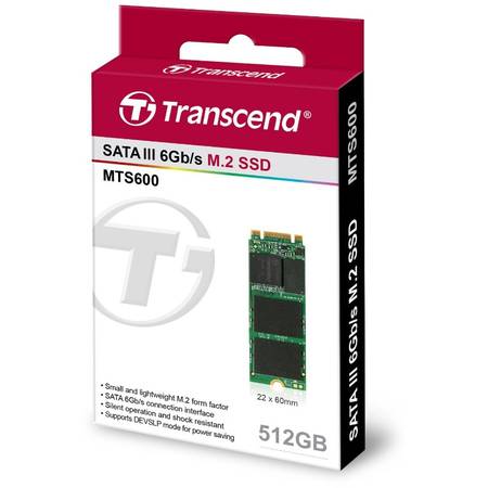 SSD Transcend M.2 2260 512GB SATA-III