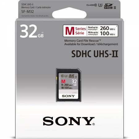 Card Sony SDHC 32Gb Class10 260MB/s UHS-II, U3 SF-M32