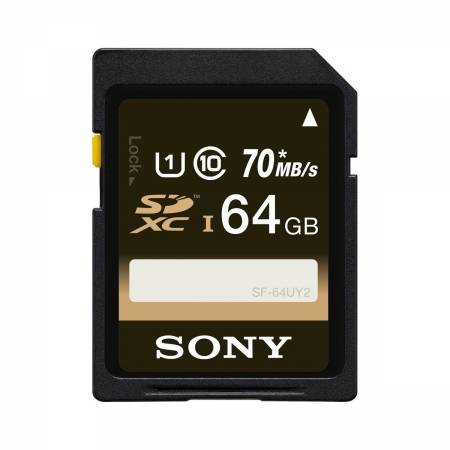 Card Sony SDXC 64Gb  Class10 70MB/s SF64U