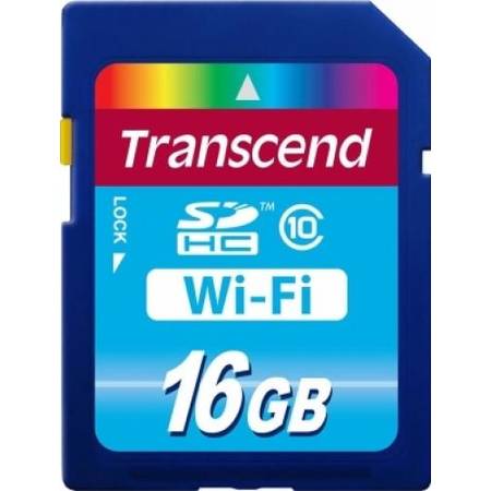 Card Transcend Wi-Fi SDHC clasa 10 16GB