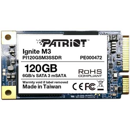 SSD Patriot Ignite M3 Series 120GB mSATA