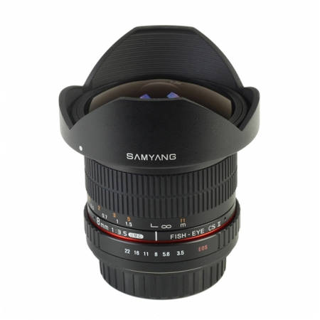 Obiectiv Samyang 8mm f3.5 CSII pentru Canon