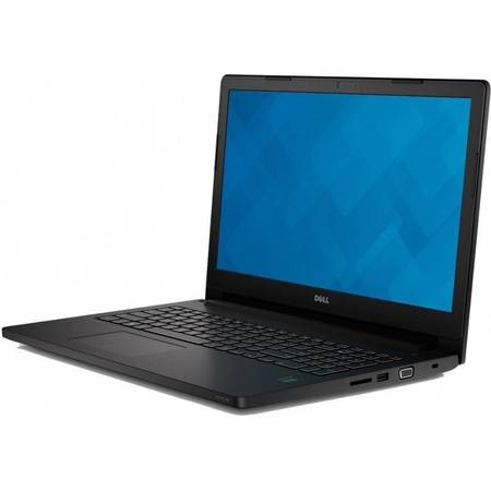 Laptop Dell Latitude 3570 15.6 inch HD Intel Core i5-6200U 4GB DDR3 128GB SSD Backlit KB FPR WiFi AGN Windows 10 Pro Black