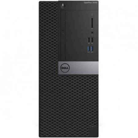 Sistem desktop Dell Optiplex 3040 MT Intel Core i3-6100 4GB DDR3 500GB HDD Windows 10 Pro Black