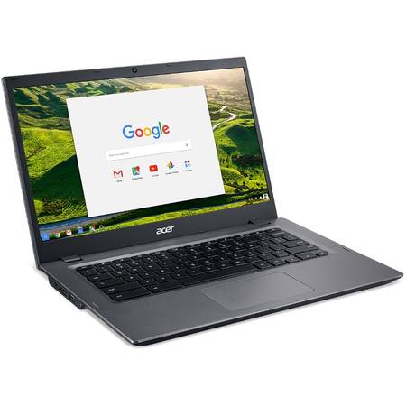 Laptop Acer Chromebook CP5-471 14 inch Full HD Intel Celeron 3855U 4GB DDR3 32GB eMMC Chrome OS Black