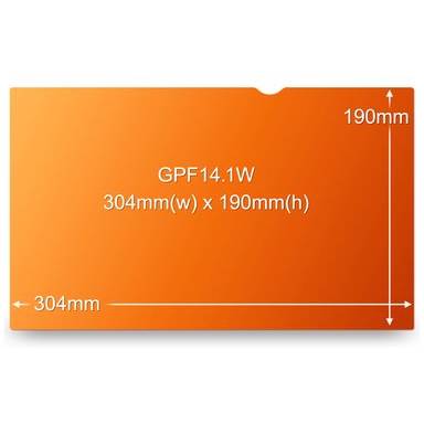 Filtru de confidentialitate 3M GPF14.1W Gold 14.1 inch