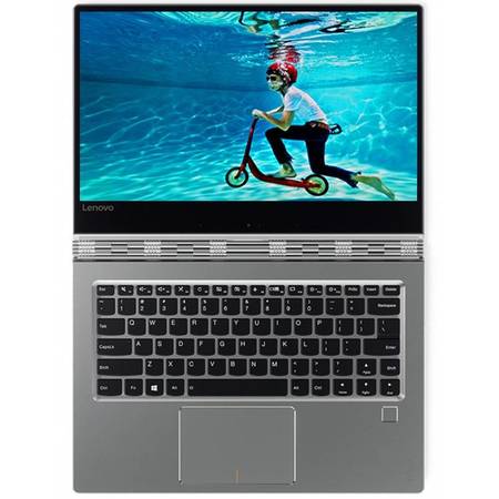 Laptop Lenovo Yoga 910-13IKB 13.9 inch Full HD Touch Intel Core i7-7500U 8GB DDR4 512GB SSD Windows 10 Silver