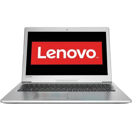 Laptop Lenovo IdeaPad 510-15IKB 15.6 inch Full HD Intel Core i7-7500U 8GB DDR4 1TB HDD nVidia GeForce 940MX 4GB DDR3 Silver