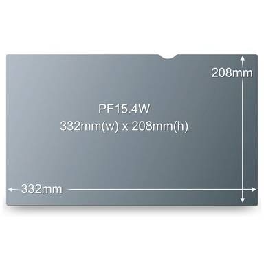 Filtru de confidentialitate 3M PF 15.4W Widescreen 15.4 inch