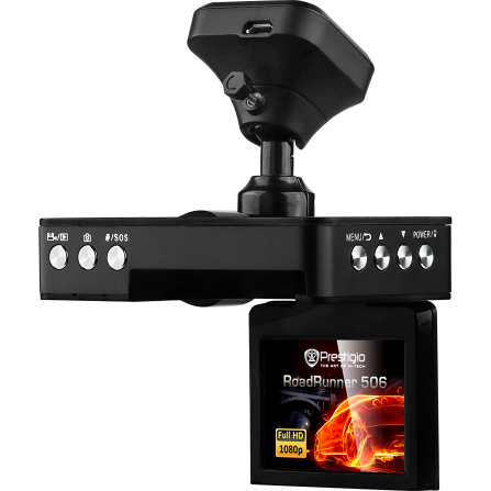 Camera auto Prestigio PCDVRR506GPS RoadRunner 506 GPS Black
