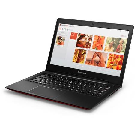 Laptop Lenovo U31-70 Intel Core i5-5200U 2.2GHz 8GB DDR3 500GB +8 GB SSHD 13.3 inch Full HD nVidia GeForce 920A 2GB GDDR3 Bluetooth Webcam Windows 8.1