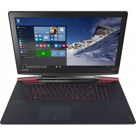 Laptop Lenovo IdeaPad Y700-17 17.3 inch Full HD Intel Core i7-6700HQ 16GB DDR4 1TB HDD 512GB SSD nVidia GeForce 960M 4GB Black