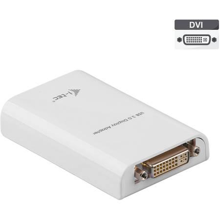 Adaptor Itec USB3.0 DVI/VGA/HDMI Display FullHD+ Alb