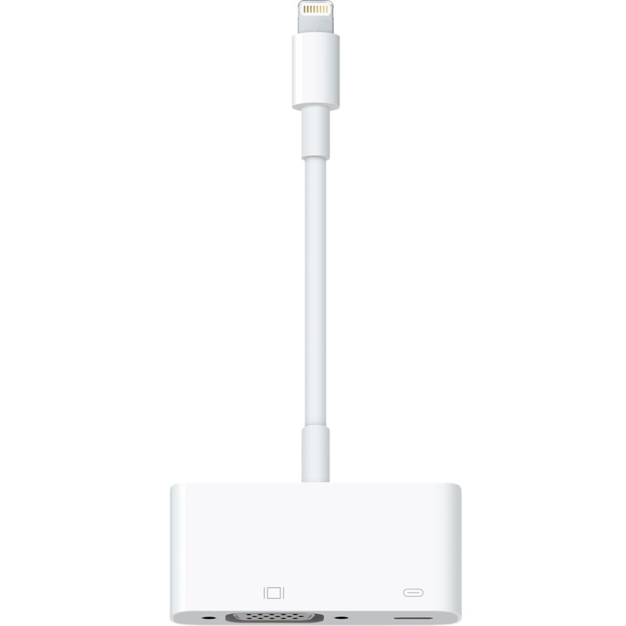 Cablu de date Lightning to VGA  adapter  white