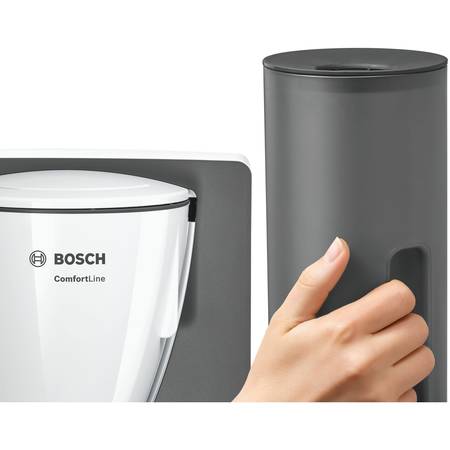 Cafetiera Bosch TKA6A041 1.2 litri Anti-picurare Oprire automata Alb