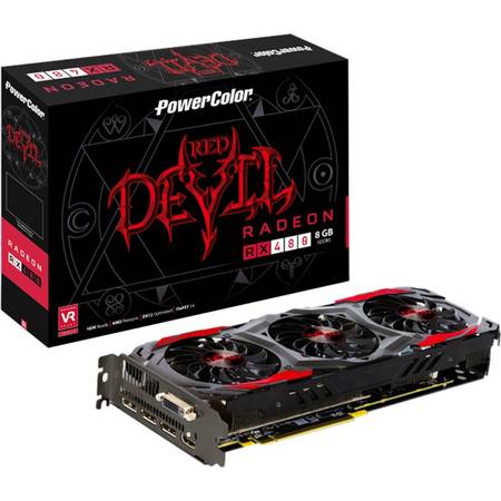 Placa video PowerColor AMD Radeon RX 480 Red Devil 8GB DDR5 256bit