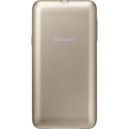 Acumulator extern Samsung + Husa 3400mAh pentru Galaxy Note 5 Auriu