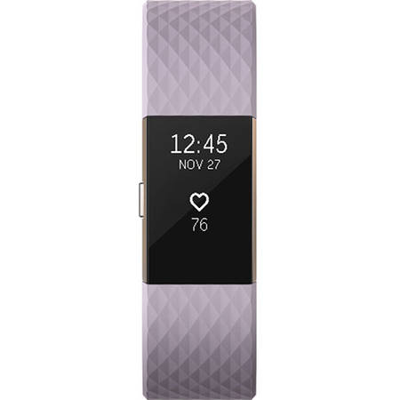 Bratara Fitness Fitbit Charge 2 S Levander Pink