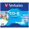 Mediu optic Verbatim 43325 CD-R AZO 52X 700MB Jewel Case