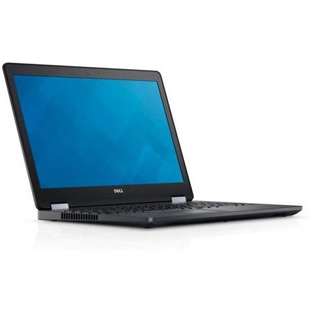 Laptop Dell Latitude E5570 15.6 inch Full HD Intel Core i7-6600U 8GB DDR4 256GB SSD AMD Radeon R7 M370 2GB Backlit KB FPR Windows 10 Pro Black